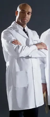 Medline – Lab Coat White Size 46 Knee Length Reusable – 87052TRQ46