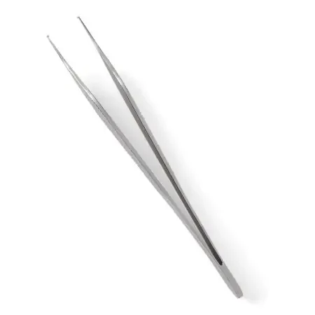 Medline – Micro Tissue Forceps Adson 4-3/4 Inch Length Surgical Grade German Stainless Steel NonSterile NonLocking Thumb Handle Straight 1 X 2 Teeth – MDS1018612