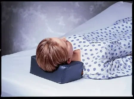 Medline – Neck Support Cradle 9 W X 8-1/4 D X 4 H Inch Foam Freestanding – MSC04160