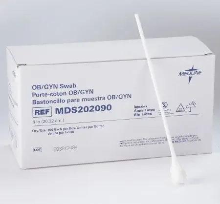 Medline – OB/GYN Swab 8 Inch Length NonSterile – MDS202090