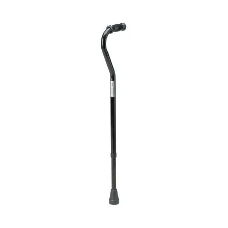 Medline – Offset Cane Steel 29 to 38 Inch Height Black – MDS86420XW