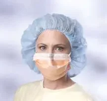 Medline – Surgical Mask Anti-fog Foam Pleated Tie Closure One Size Fits Most Purple NonSterile ASTM Level 2 Adult – NON27412