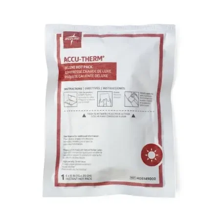 Medline Deluxe – Instant Hot Pack General Purpose Plastic / Nonwoven Lining / Sodium Acetate Disposable – MDS149000