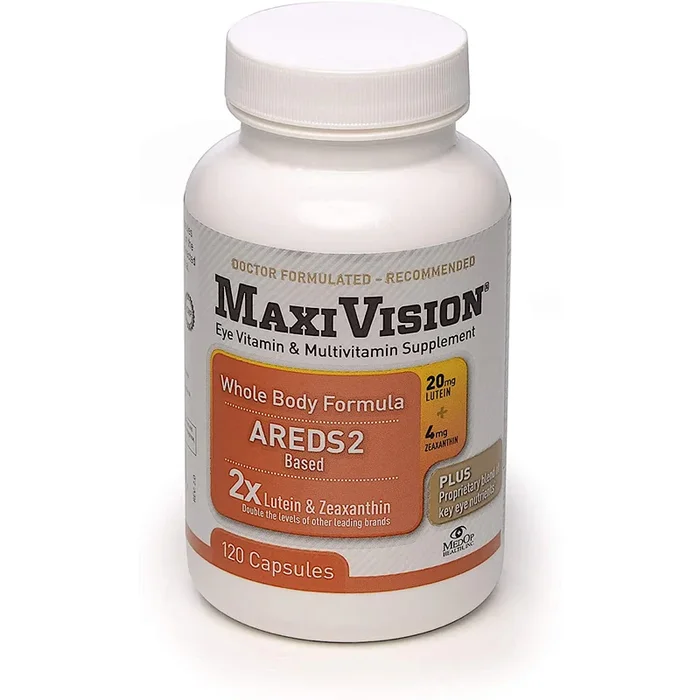 Medop Health, Maxivision Whole Body Formula, 120 Capsules