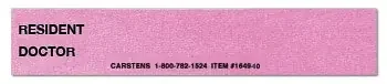 Medsav Solutions – ID Spine Insert Card – 1659-10