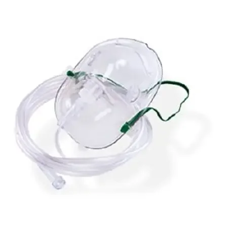 MedSource – NonRebreather Oxygen Mask Full Face Style Pediatric Small Adjustable Head Strap / Nose Clip – MS-25073