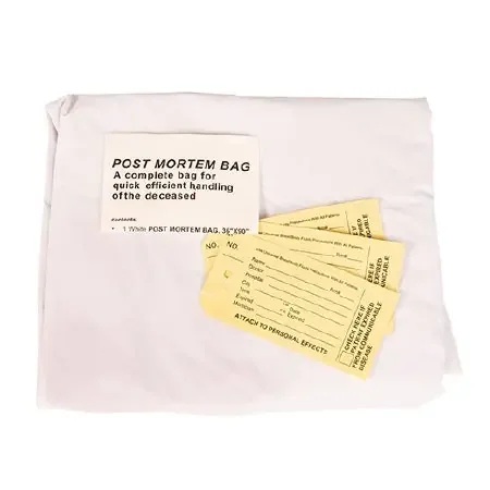 MedSource International – Post Mortem Bag 36 W X 90 L Inch One Size Fits Most Vinyl Zipper Closure, Envelope Style – MS-BOD100