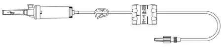 MedStream – Primary IV Administration Set 20 Drops / mL Drip Rate 92 Inch Tubing Without Ports – MS755