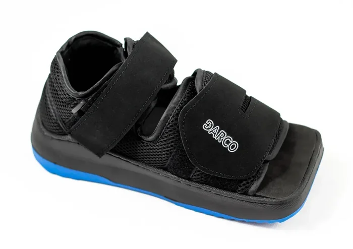 MedSurg DUO – Pressure Relief Shoe Small Unisex Adult Black – DS1B
