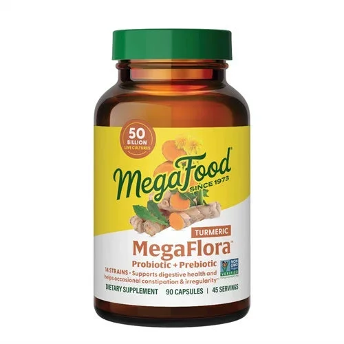 Megaflora Probiotic with Turmeric