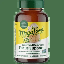 Megafood Superfood Mushroom Focus Support–60 Capsules