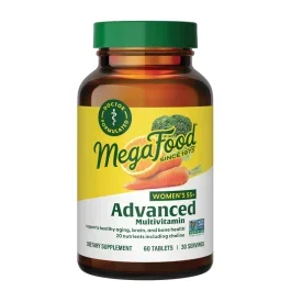 Megafood Women’s 55+ Advanced Multivitamin–60 Tablets
