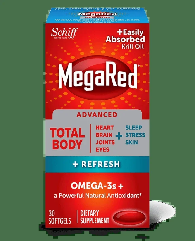 MegaRed Advanced Total Body Refresh 500 mg Softgels