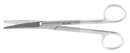 MeisterHand – Dissecting Scissors Mayo 9 Inch Length Surgical Grade Stainless Steel / Tungsten Carbide NonSterile Finger Ring Handle Curved Blunt Tip / Blunt Tip – MH5-130TC
