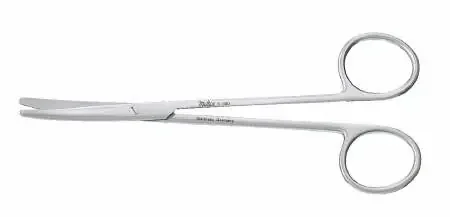 MeisterHand – Dissecting Scissors Metzenbaum 5-1/2 Inch Length Surgical Grade Stainless Steel NonSterile Finger Ring Handle Curved Blunt Tip / Blunt Tip – MH5-180