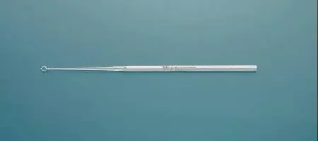 MeisterHand – Ear Curette Buck 6-1/2 Inch Length Single-ended Handle Size 3 Tip Straight Fenestrated Round Tip – MH19-288