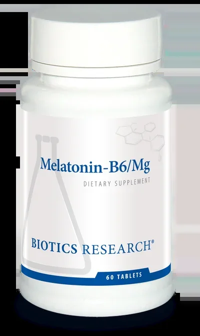 Melatonin-B6/Mg 60 T by Biotics Research