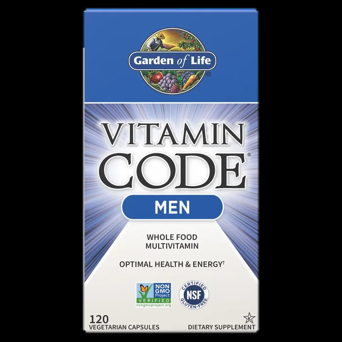 Mens Multi Raw Vitamin Code