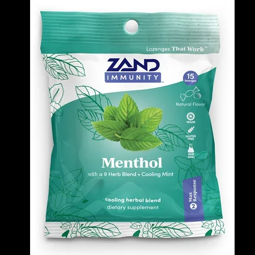 Menthol Herbalozenge 15 lozenges Zand Herbal Z0021