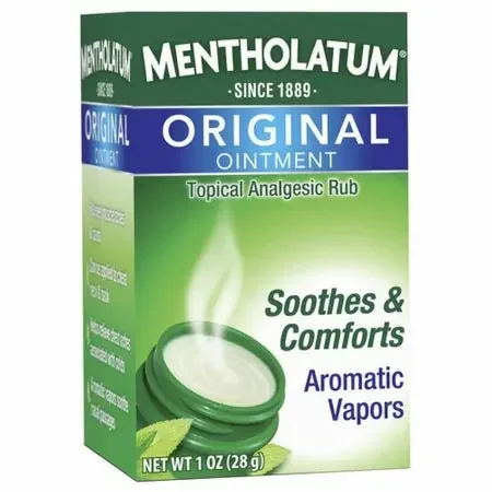 Mentholatum – Topical Pain Relief 9% – 1.3% Strength Camphor / Menthol Ointment 1 oz. – 10742000101