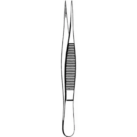 Merit – Splinter Forceps 4-1/2 Inch Length Mid Grade Stainless Steel NonSterile NonLocking Thumb Handle Straight – 97-781