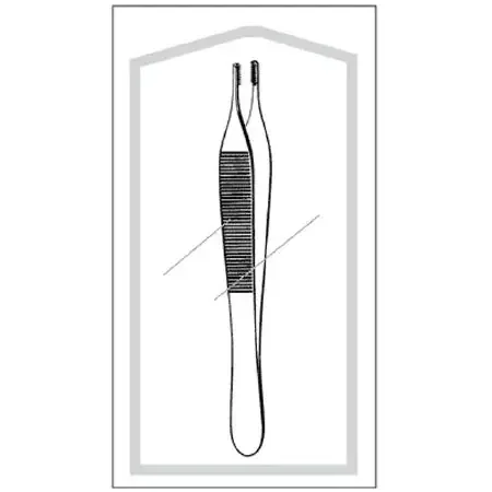 Merit – Tissue Forceps Adson-Brown 4-3/4 Inch Length Mid Grade Stainless Steel – 96-2559M