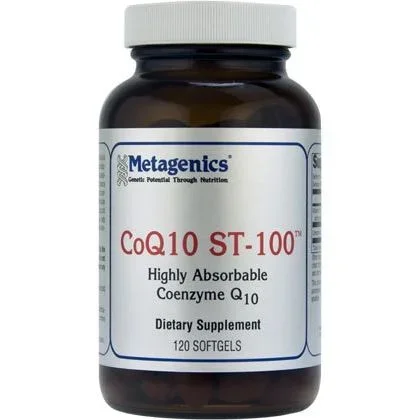 Metagenics – CoQ10 ST-100 – 100 mg – 120 softgels