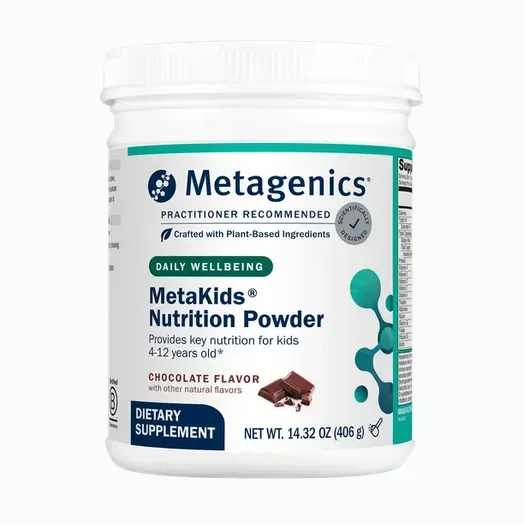 MetaKids Nutrition Powder Chocolate (14 servings) by Metagenics