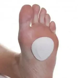 Metatarsal Pad – Foot Pad One Size Fits Most Adhesive Left or Right Foot – J-10 SKIVED FELT 1/8″