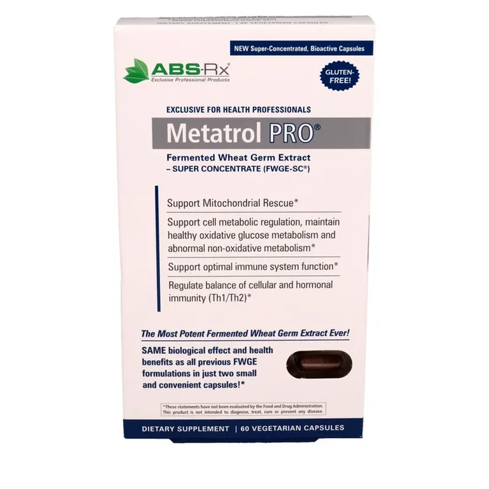 Metatrol Pro Fermented Wheat Germ Extract 60c by American Biosciences