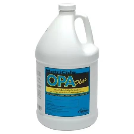 MetriCide OPA Plus – OPA High-Level Disinfectant RTU Liquid 1 gal. Jug Max 30 Day Reuse for Manual Soaking – 10-6000