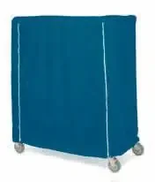 Metro – Cart Cover White Nylon, Uncoated 24 X 60 X 62 Inch Hook and Loop Closure – 24X60X62VUC