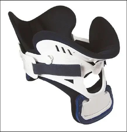 Miami J – Rigid Cervical Collar Preformed Adult Super Short Two-Piece / Trachea Opening – MJ-200S