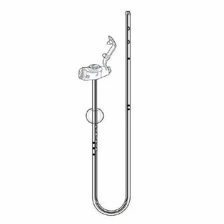 MIC-Key – Low-Profile Transgastric-Jejunal Feeding Tube 16 Fr. 22 cm Tube Silicone Sterile – 0270-16-1.7-22