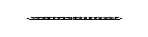 Micro-Aire – Orthopedic Wire K-Wire Threaded Double Trocar Points Sterile 0.062 X 9 Inch – 1600-962T