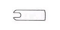 MicroAire Surgical Instruments – Bone Cutting Blade Oscillating Small Stainless Steel Sterile – ZO-063