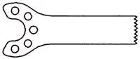 MicroAire Surgical Instruments – General Purpose Blade Oscillating Small Stainless Steel Sterile – ZS-362