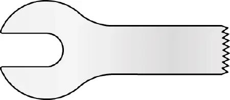MicroAire Surgical Instruments – General Purpose Blade Sagittal Saw Blade Stainless Steel Sterile – ZS-043