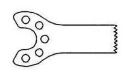 MicroAire Surgical Instruments – Saw Blade Oscillating / Sagittal Straight Edge, Fine Tooth – ZS-360