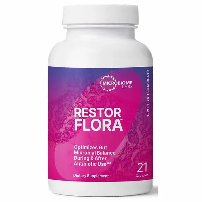 Microbiome Labs RestorFlora 21 Capsules