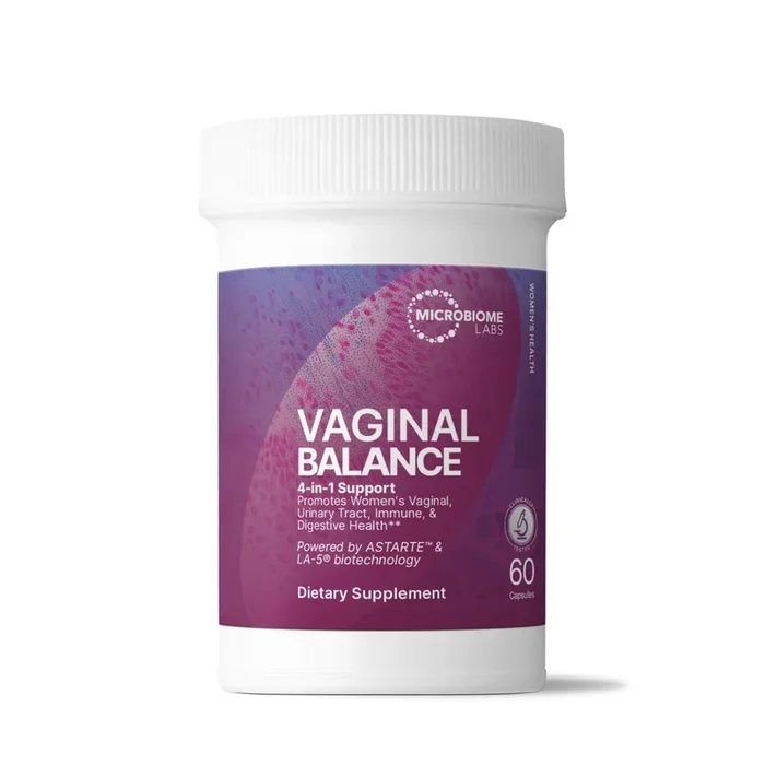 Microbiome Labs, Vaginal Balance, 60 Capsules