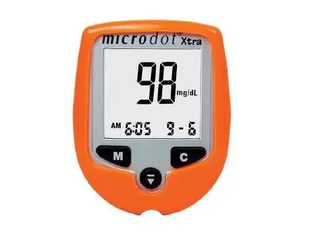 Microdot – Lancet Fixed Depth Lancet Needle 2.2 mm Depth 23 Gauge Push Button Activation – 523-23