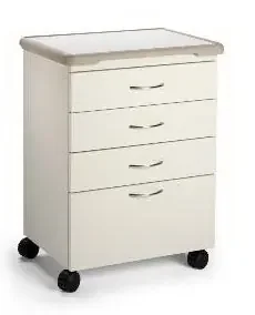 Midmark – Mobile Treatment Cabinet 18 X 27 X 33 Inch Radiance 4 Inch 3 Drawers, 8 Inch One Drawer – M41A.800.KCN