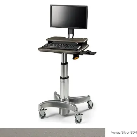 Midmark – Workstation Secure Laptop Workstation with Mouse Tray Without Drawers Without Shelves – 6219-001-804