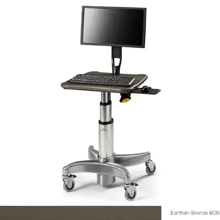 Midmark – Workstation Secure Laptop Workstation with Mouse Tray Without Drawers Without Shelves – 6218-001-806