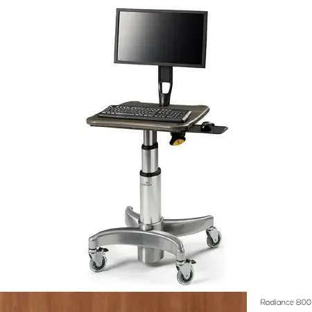 Midmark – Workstation Secure Laptop Workstation with Mouse Tray Without Drawers Without Shelves – 6218-001-800