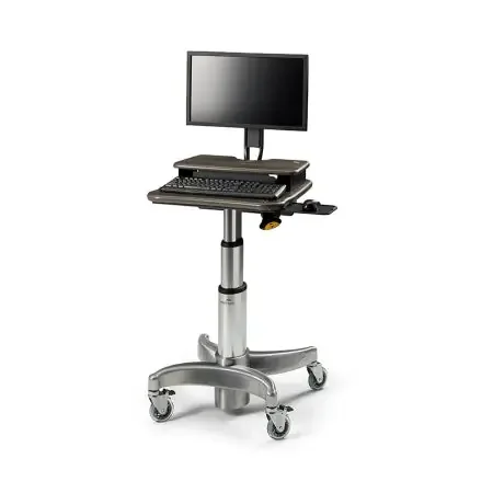Midmark – Workstation Secure Laptop Workstation with Mouse Tray Without Drawers Without Shelves – 6219-001-459