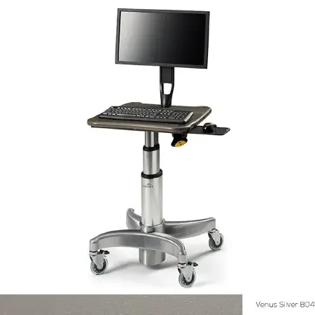 Midmark – Workstation Secure Laptop Workstation with Mouse Tray Without Drawers Without Shelves – 6218-001-804