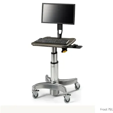 Midmark – Workstation Secure Laptop Workstation with Mouse Tray Without Drawers Without Shelves – 6218-001-791