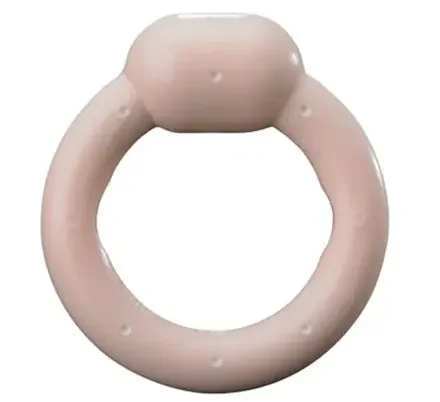 Milex – Pessary Ring with Knob / Folding Size 9 Silicone / Metal – MXKPERK09